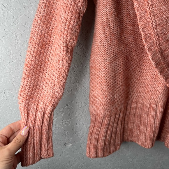 Loft women’s pink alpaca blend knit pullover sweater size small - Picture 5 of 5